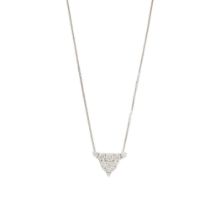 A diamond pendant