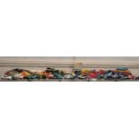 Various diecasts by various manufacturers, including two Corgi Batmobiles, varied condition.