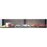 Large scale diecast cars including Maisto 1/18 Smart, U.T Porsche Boxter, Burago Porsche 911, Hot