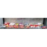 Various diecasts including Minichamps red Mercedes-Benz 280 TE Estate, Lledo 'Diecast Collector'