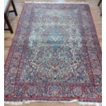 Afghan rug approx 138cm x 206