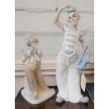 Two Valencia clown musicians 25cm to 35cm (2)