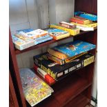 Games including The Invisible Man Marx noddy Bagatelle, Magnetic Fish Pond, Dominoes, The happy