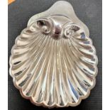 A Sterling Silver Shell Dish. Sheffield 1904. 43.58 grams.