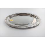 Silver Oval Dish/ Salver 12oz. 26cm x 14 x
