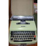 A vintage Typewriter. Circa 1950. Lettera 22