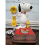 An American Telecommunication Corporation DC-8010 Snoopy Telephone 34cm.