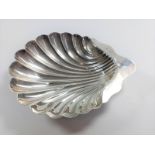 Silver Butter Dish Shell Design