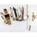 A collection of watches. circa 1970. mainly quartz.(a lot)