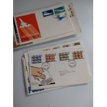 A collection of stamps and first day covers (a lot)