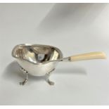 Cooper Brothers & Sons Ltd. An Unusual Sauce boat/server. Of square section with a shallow lip. With