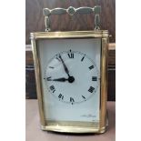 A Modern Brass Carriage clock. 20th century.