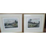 Two angling prints. Modern