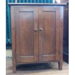 A small cupboard with two doors 76cm x 64cm x 33cm
