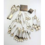 A Large Quantity of Sterling silver. Various dates and makers.