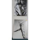 Two black & white prints, Brigitte Bardot and Ursula Andress