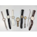 A collection of eight fashion watches