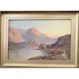 A Frederick Jamieson oil on canvas painting.