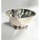 An Art Deco Sterling Silver Bowl. Roberts and Belk. Sheffield 1931