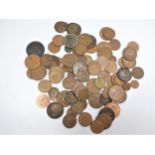 A Quantity of British Copper coins. (a lot)