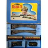 No 9. Hornby-Dublo 3-rail EDP 11 BR Silver King Passenger set in box, lid incomplete and repaired