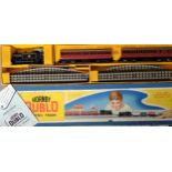 No 56. Hornby-Dublo 3-rail EDP 10 BR tank BR Tank Passenger set in box with instructions leaflet,