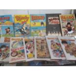 A collection of Beano and Dandy annuals