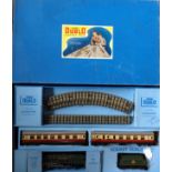 No 4. Hornby-Dublo 3-rail EDP12 Duchess of Montrose Passenger set in box, lid with tape repair to