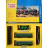 No 37. Hornby-Dublo 2-rail 2007 SR Tank Passenger Set in box, three lid corners split.