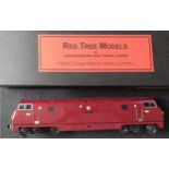 WITHDRAWN Red tree Models electric Albion Diesel Locomotive in box.