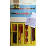 No 71. Hornby-Dublo Set 2049 2-rail Breakdown Train in box with photocopied instructions sheet.