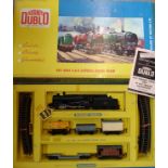 No 43. Hornby-Dublo 2024 2-rail BR 2-8-0 Express Goods Train Set in box with instructions sheet, lid