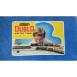 No 24. Hornby-Dublo 3-rail Goods Set with BR 2-8-0 locomotive 48158 in box, lid damaged and
