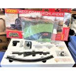 Hornby West Coast Highlander OO Gauge Model Train Set. In mint condition.