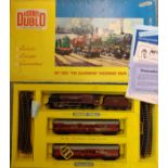 No 57. Hornby-Dublo 2-rail BR City of London Passenger Set in box with instruction leaflet, lid