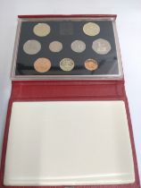 A decimal proof set commemorating the tricentinerary bill of rights 1989, fitted case.