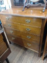 A large chest of drawers 91cm x 93cm x 45cm