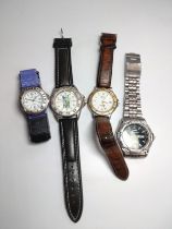 Irb Rugby World Cup 1999 watch together with three others Slazenger, Avia, Predator.