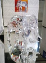 Swarovski Inspiration Africa The Elephant 1993 with certificate and box, 12cm.