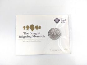 £20 coin Longest reigning Monarch. 2015