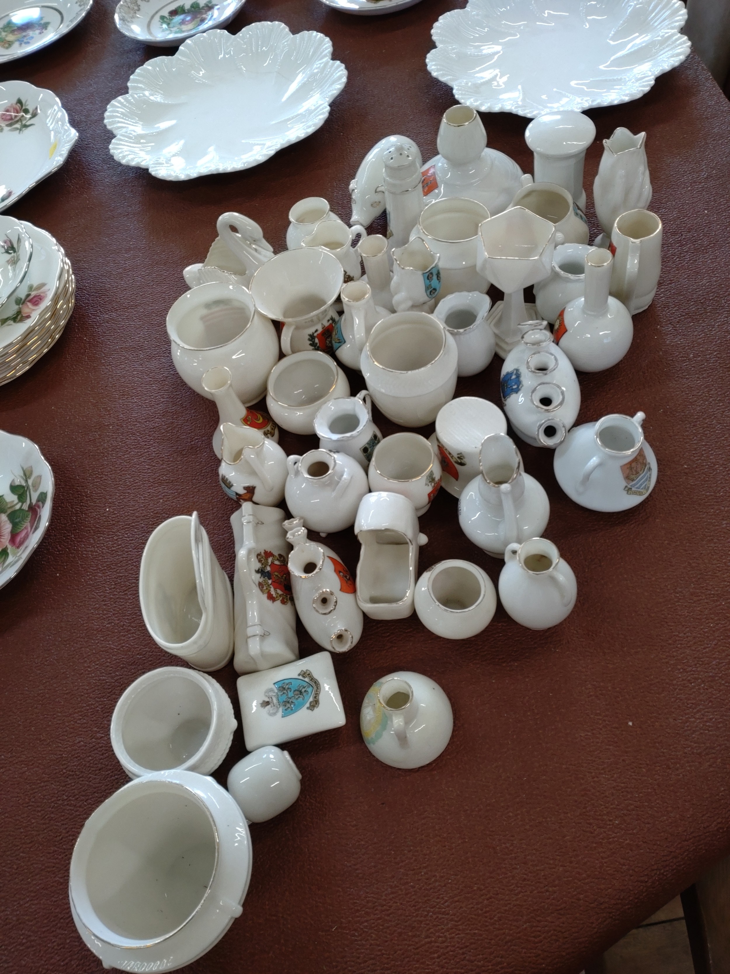 Ceramics by different makers including Royal Albert Anniversary Rose part tea-service (lacks teapot) - Image 4 of 5