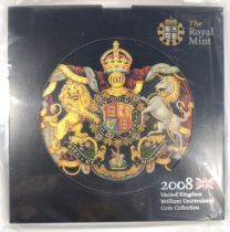UK Brilliant Uncirculated Coin Collection 2008