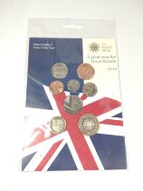 UK Brilliant Uncirculated Coin Collection 2012