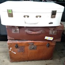 Three vintage cases