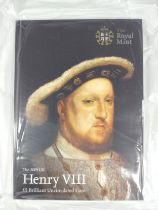 UK Brilliant Uncirculated Coin Collection-Henry VIII 2009