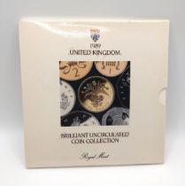 UK Brilliant Uncirculated Coin Collection. 1989