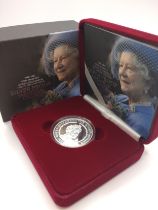 Queen Mother centenary crown with certificate 2002