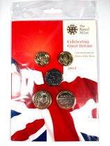 UK Brilliant Uncirculated Coin Collection 2011