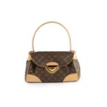 A 'Beverly' monogram shoulder bag by Louis Vuitton, with interior slip pockets and dust bag,
