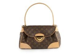 A 'Beverly' monogram shoulder bag by Louis Vuitton, with interior slip pockets and dust bag,